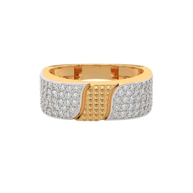 Donn Round Diamond Ring For Men